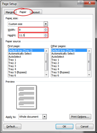 UBuildABook Content Page Setup - Microsoft Word